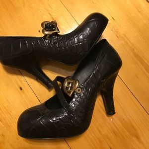 Vivienne westwood Melissa Mary Jane croco heels